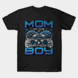 Mom of the Birthday  Video Gamer Birthday Family T-Shirt